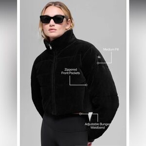 ALO Yoga Micro Corduroy Dreamy Puffer